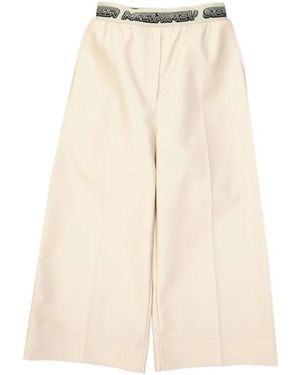 Stella McCartney Cropped Trousers - Neutro