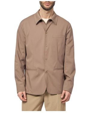 ARMANI EXCHANGE Jassen ,Button Down Shirt Jacket - Bruin