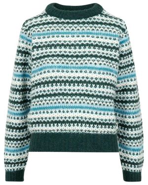 Roy Rogers Round-Neck Knitwear - Verde