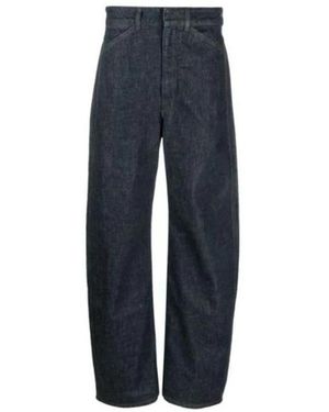 Lemaire Legere baumwollhose - Blau