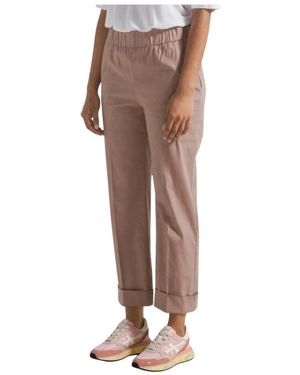 Deha Broeken ,Bruin ,Katoen Basic W Straight Broeken