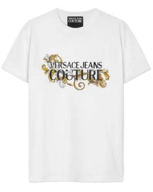 Versace Jeans Couture T-Shirts - Blanco
