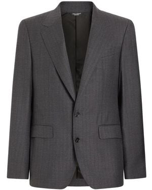 Dolce & Gabbana Sicilia Light Single-Breasted Jacket - Zwart