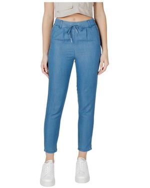ONLY Slim-Fit Pants - Blue