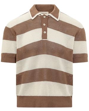 ATOMOFACTORY Polo Shirts - Natural