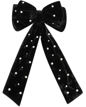 LoveShackFancy Bow Ties - Black
