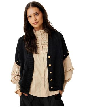 iN FRONT Cardigans - Nero