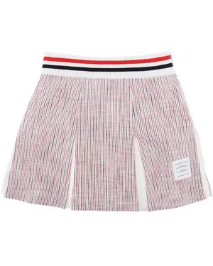 Thom Browne Rokken ,Veelkleurig ,Katoen Korte Rokken - Paars