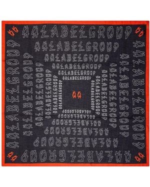 44 Label Group Silky Scarves - Nero