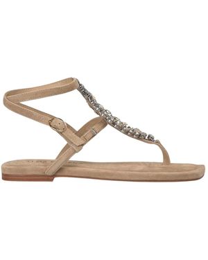 Alma En Pena. Flat Sandals - Metallizzato