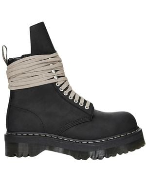 Rick Owens Lace-Up Boots - Noir