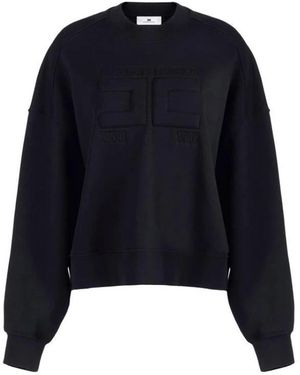 Elisabetta Franchi Sweatshirts - Blue