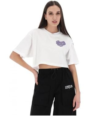 Comme Des Fuckdown T-Shirts - White