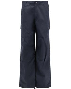 Burberry Wide Broeken - Blauw