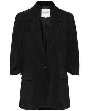 Cream Blazers - Black