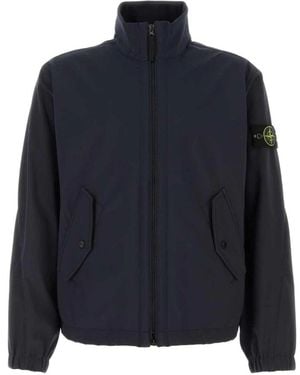 Stone Island Licht Soft Shell Jack - Blauw