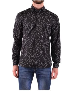 Neil Barrett Casual Shirts - Zwart