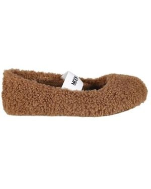 Moon Boot Ballerina Shoes - Brown