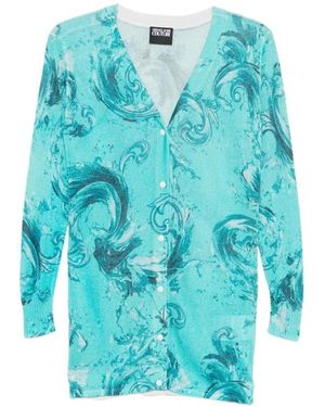 Versace Jeans Couture Cardigans - Blue