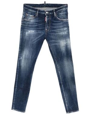 DSquared² Slim-Fit Jeans - Blauw
