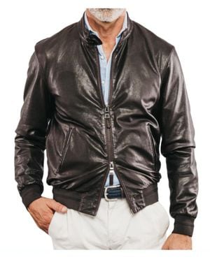 The Jack Leathers Leather Jackets - Black