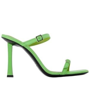 BY FAR Flick Mule - Green