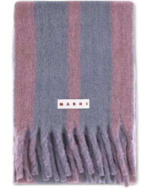 Marni Winter Scarves - Purple