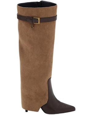 Just Cavalli Heeled Boots - Brown