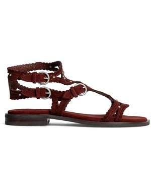 Ash Flat Sandals - Marron