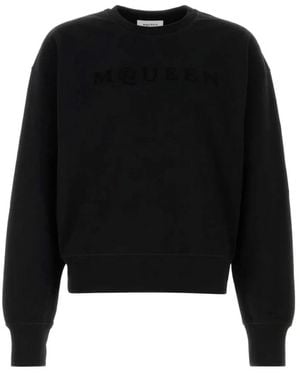 McQueen Sweatshirts - Negro