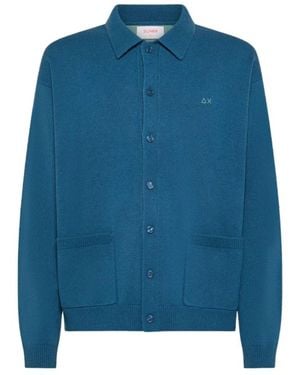 Sun 68 Cardigans - Blu