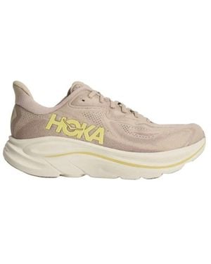 Hoka One One Sneakers Met Verbeterde Pasvorm En Comfort - Naturel