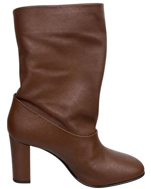 Alberta Ferretti Heeled Laarzen - Bruin