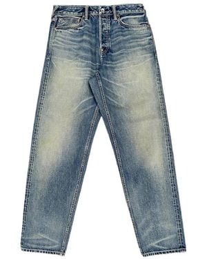 Evisu Daicock Shadow Washed Jeans - Blauw