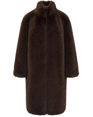 Liu Jo Faux Fur & Shearling Jackets - Brown