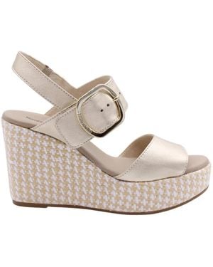 Nero Giardini Schoenen ,Geel ,Quito - Metallic