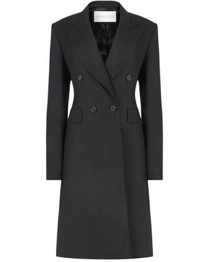 Nina Ricci Double-Breasted Coats - Negro
