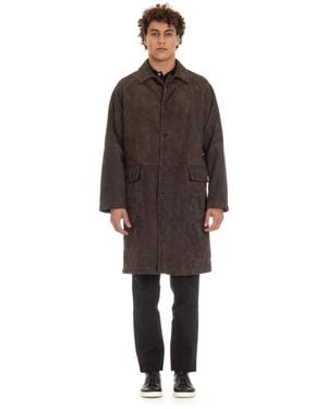 Salvatore Santoro Single-Breasted Coats - Brown