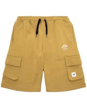 Caterpillar Knit Cargo Short - Gelb