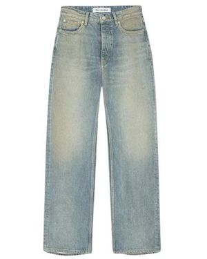 Won Hundred Jeans ,Blauw ,Denim Genoa Coated Denim