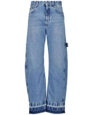 Stella McCartney Loose-Fit Jeans in Blue | Lyst
