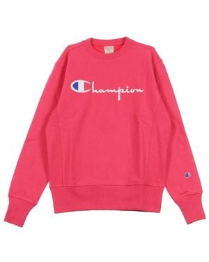 Champion Sweatshirts - Pink