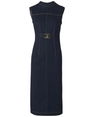 Liu Jo Denim Tubino Kleid - Blau