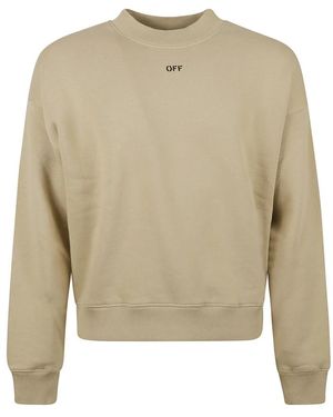 Off-White c/o Virgil Abloh Sweatshirts - Neutro