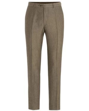 Oscar Jacobson Suit Trousers - Grey