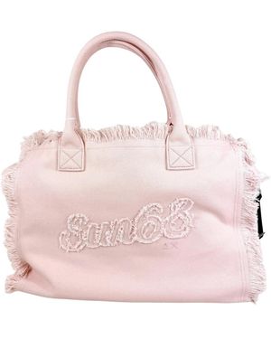 Sun 68 Shopping Bags - Pink