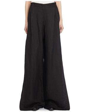 Andrea Ya'aqov Wide Trousers - Noir