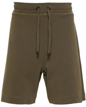 Canada Goose Militärgrüne Baumwollshorts Huron