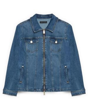 FIORELLA RUBINO Denim Jackets - Azul