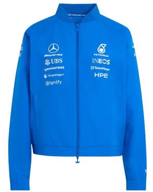 adidas Fitness ,Blauw ,Katoen Giacca Tuta Poliestere E Cotone